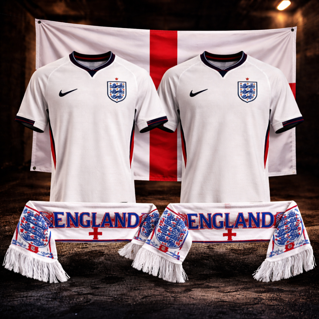 Kit União Nacional Inglaterra 2026 - Edição Casal
